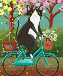 Springtime Cats Paint By Numbers