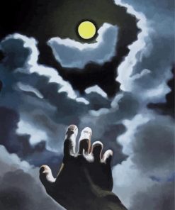 Catching The Moon Lunar Art Paint By Numbers