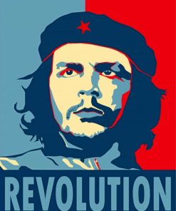 Che Guevara Pop Art Paint By Numbers