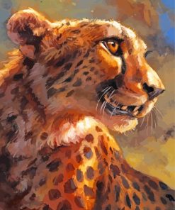 Cheetah Wildlife Paint By Numbers