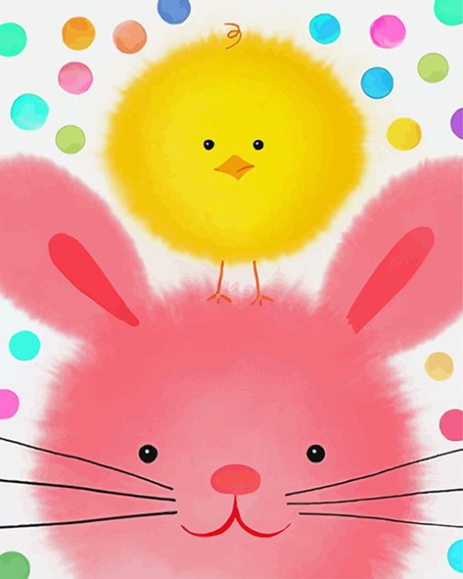 chick-and-easter-bunny-paint-by-numbers