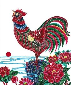 Red Bird Artistry Paint By Numbers