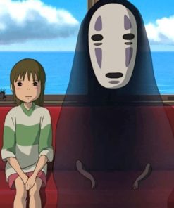 Chihiro and No Face Magic Paint By Numbers