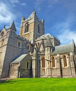 Christ Church Cathedral Ireland Paint By Numbers