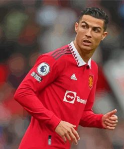 Manchester United Ronaldo Paint By Numbers