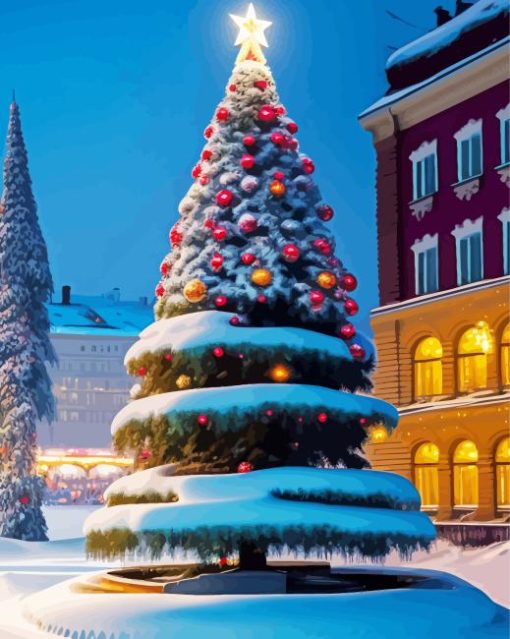christmas-city-tree-paint-by-number