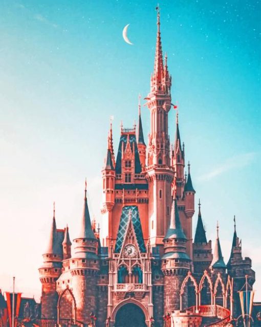 cinderella-castle-paint-by-numbers