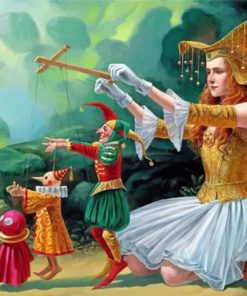 Woman of the Circus Paint By Numbers