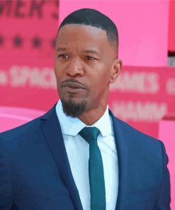 Elegant Jamie Foxx Paint By Numbers