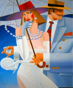Classy Couple Romance Paint By Numbers