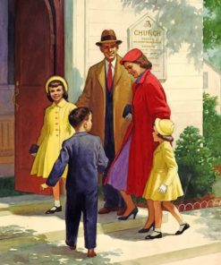 Vintage Family Paint By Numbers