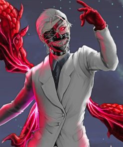 Ken Kaneki Anime Paint By Numbers