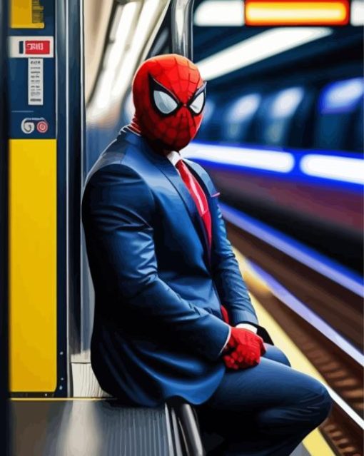 classy-spiderman-paint-by-number