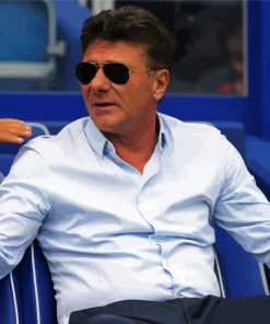 Walter Mazzarri Football Legend Paint By Numbers