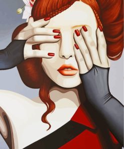 Elegant Women Paint By Numbers