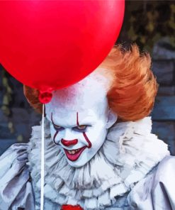 Horror Pennywise Paint By Numbers