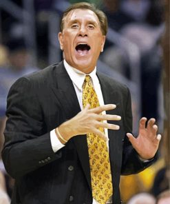 Coach Rudy Tomjanovich Tribute Paint By Numbers