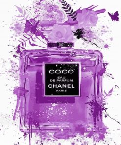 Coco Chanel Perfume Art Paint By Numbers