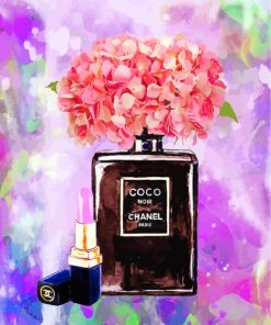 Coco Noir Perfume Paint By Numbers