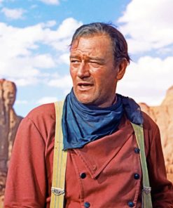 John Wayne Cowboy Theme Paint By Numbers