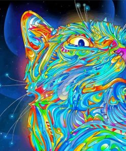 Colorful Guinea Pig Art Paint By Numbers