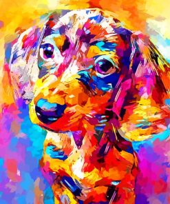 Miniature Dachshund Colors Paint By Numbers