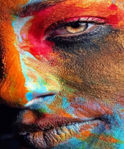 Colorful Art Expression Paint By Numbers