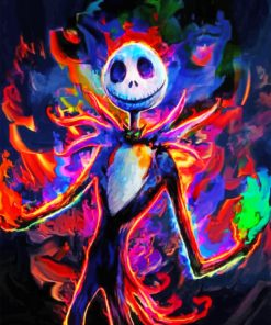 Jack Skellington Nightmare Paint By Numbers