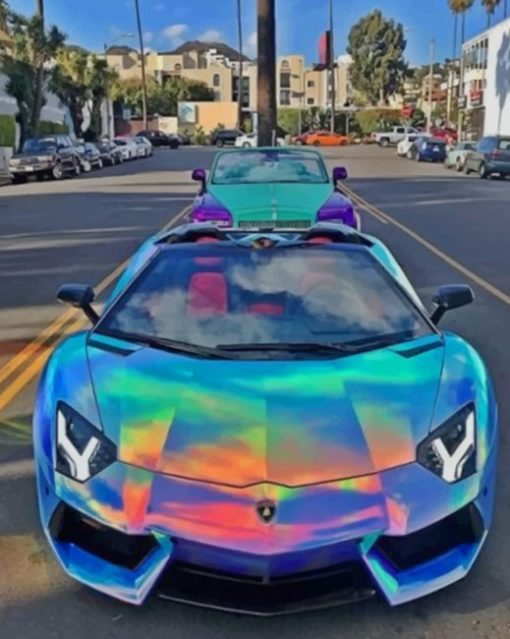 colorful-lamborghini-paint-by-numbers