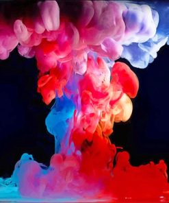 Colorful Smoke Vaping Paint By Numbers