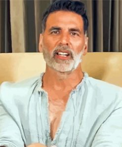 Akshay Kumar Star Paint By Numbers
