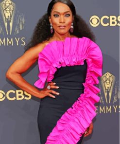 Angela Bassett Cool Art Paint By Numbers