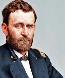 General Grant Military Paint By Numbers