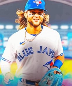 George Springer Blue Jays Paint By Numbers