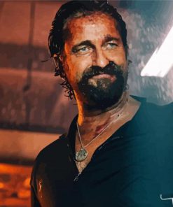 Gerard Butler Star Paint By Numbers