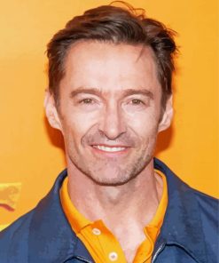 Hugh Jackman DIY Kit Paint By Numbers
