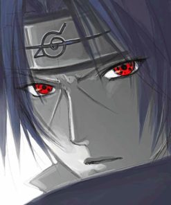 Itachi Uchiha Anime Paint By Numbers