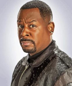 Martin Lawrence Fan Art Paint By Numbers