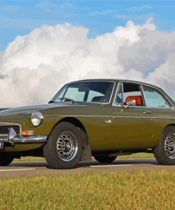 Classic MG MGB Paint By Numbers