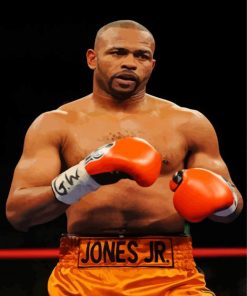 Cool Roy Jones Boxer Paint By Numbers