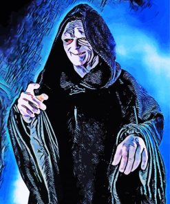 Sheev Palpatine Star Wars Paint By Numbers