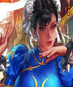 Street Fighter II Paint By Numbers