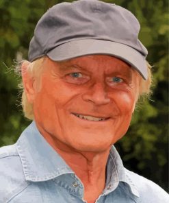 Terence Hill Italian Actor Paint By Numbers