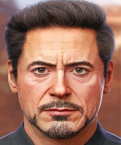 Marvel's Tony Stark Paint By Numbers