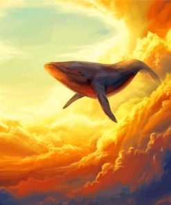 Majestic Whale Paint By Numbers