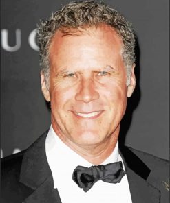 Will Ferrell Celebrity Paint By Numbers