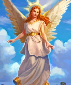 Heavenly Angel Clouds Paint By Numbers