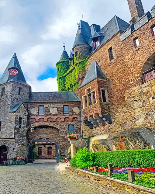 cool-cochem-castle-paint-by-numbers