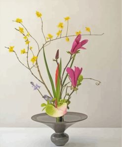Ikebana Floral Art Paint By Numbers