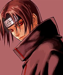 Itachi Uchiha Anime Paint By Numbers